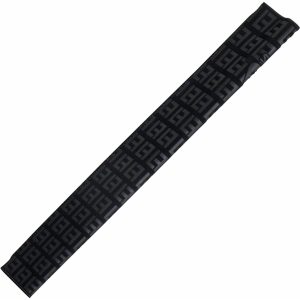 Tubolare velluto 30 cm nero